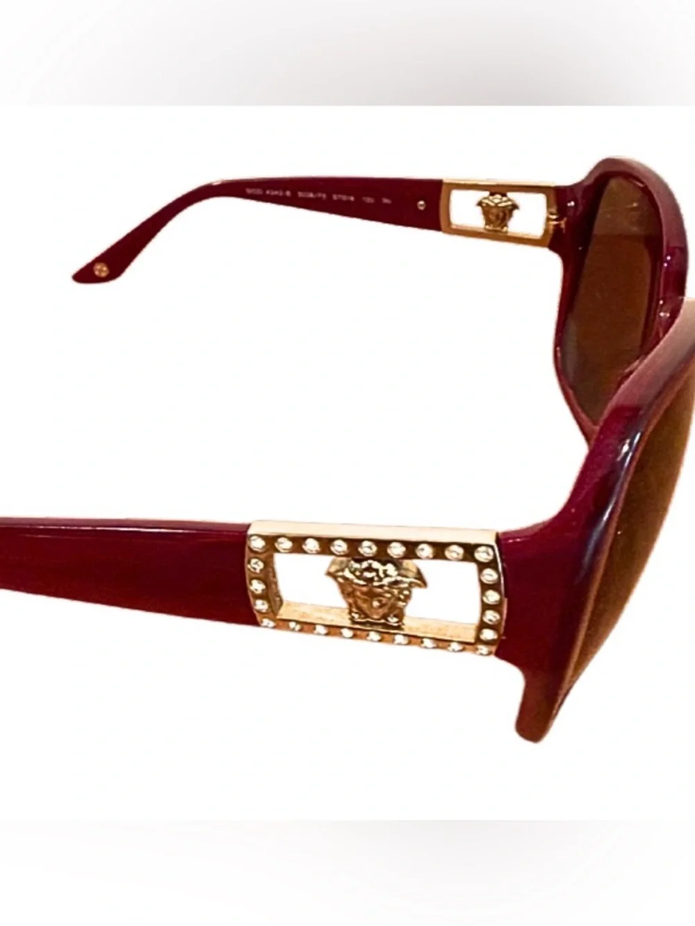 Vintage Versace Red Sunglasses - Picture 7 of 10